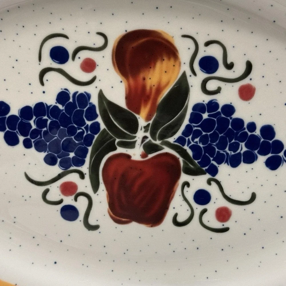 Buffalo China Large‎ Ceramic Oval Serving Platter Restaurant Ware 15